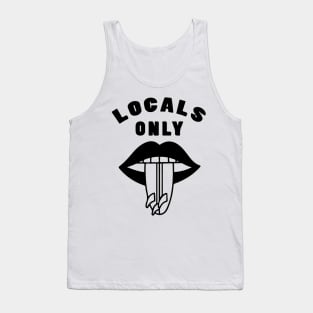 locals  smile only Tank Top